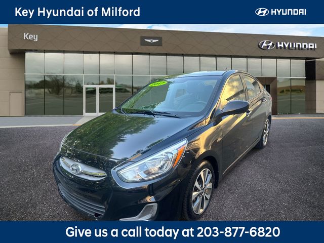 Ultra Black Pearl 2017 Hyundai Accent Value Edition Sedan FWD Sedan Front-Wheel Drive 6-Speed Automatic