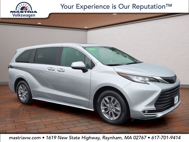 Celestial Silver Metallic 2023 Toyota Sienna Minivan All-Wheel Drive Continuously Variable Transmission