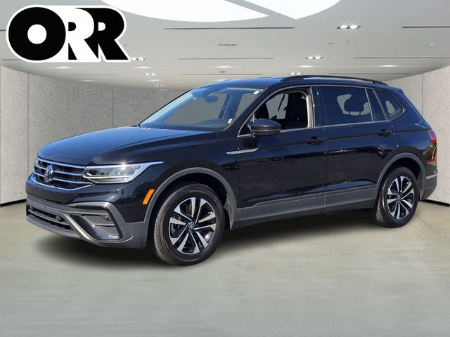 Black 2024 Volkswagen Tiguan S FWD SUV / Crossover Front-Wheel Drive 8-Speed Automatic