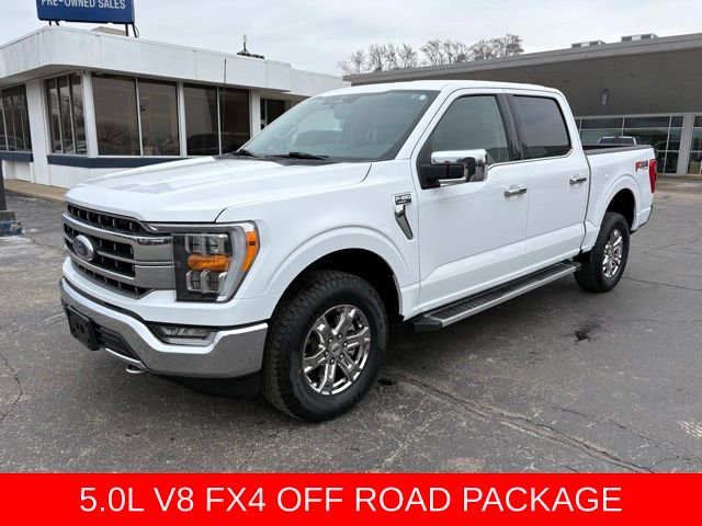 Oxford White 2022 Ford F-150 Pickup Truck Four-Wheel Drive Automatic