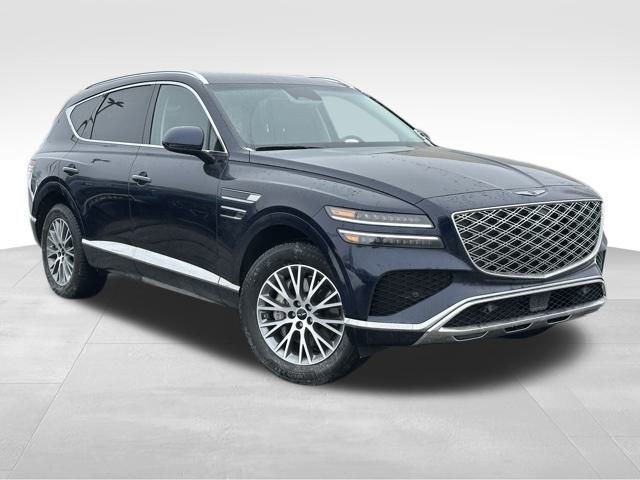 Capri Blue 2025 Genesis GV80 SUV / Crossover All-Wheel Drive 8-Speed Automatic