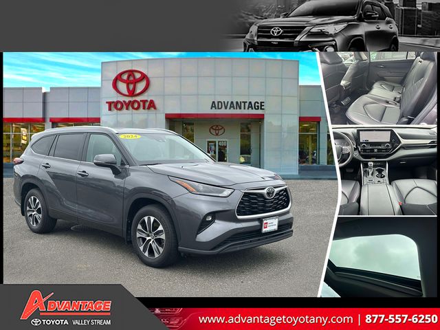 Magnetic Gray Metallic 2024 Toyota Highlander SUV / Crossover All-Wheel Drive 8-Speed Automatic