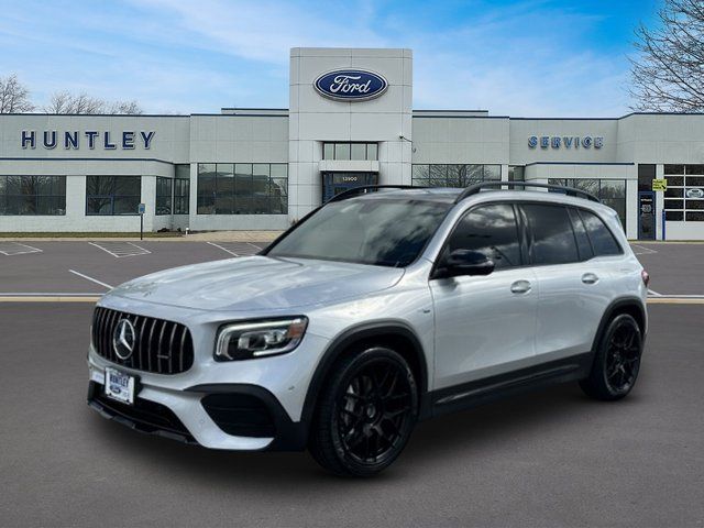 Silver 2023 Mercedes-Benz GLB SUV / Crossover All-Wheel Drive 8-Speed Automatic