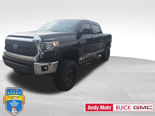 Midnight Black Metallic 2019 Toyota Tundra Pickup Truck Four-Wheel Drive 6-Speed Automatic
