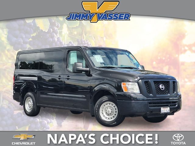 Super Black 2018 Nissan NV Passenger Van Rear-Wheel Drive 5-Speed Automatic