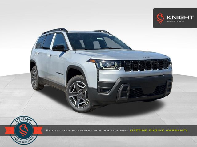 Silver Zynith Clearcoat 2026 Jeep Cherokee SUV / Crossover Four-Wheel Drive Continuously Variable Transmission