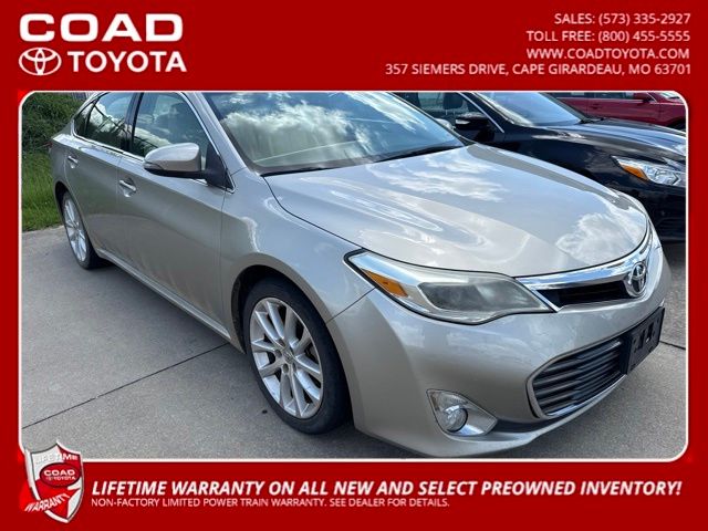 Champagne Mica 2013 Toyota Avalon XLE Touring Sedan Front-Wheel Drive 6-Speed Automatic