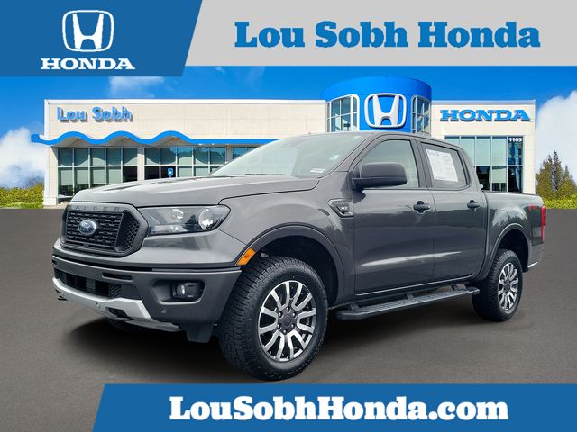Gray (Magnetic Metallic) 2019 Ford Ranger Pickup Truck Four-Wheel Drive Automatic