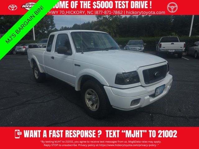 White 2005 Ford Ranger Pickup Truck Rear-Wheel Drive 5-Speed Automatic Overdrive