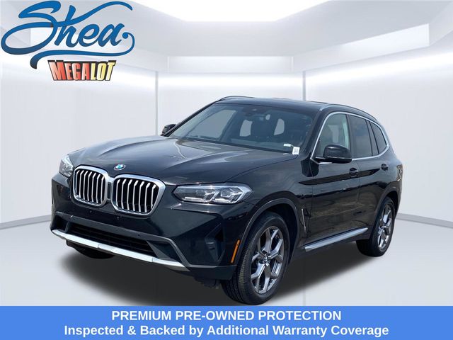 Black 2024 BMW X3 SUV / Crossover All-Wheel Drive 8-Speed Automatic