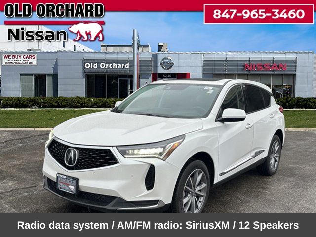 White 2023 Acura RDX SH-AWD with Technology Package SUV / Crossover All-Wheel Drive Automatic