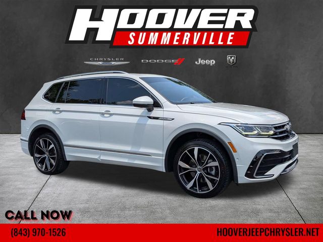 Opal White Pearl 2023 Volkswagen Tiguan SEL R-Line 4Motion SUV / Crossover All-Wheel Drive 8-Speed Automatic