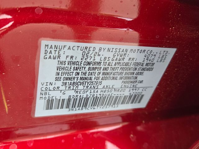 New 2026 Red Nissan SV image 18