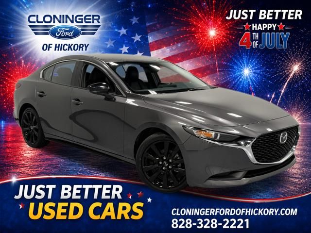 Machine Gray Metallic 2025 Mazda MAZDA3 Sedan Front-Wheel Drive 6-Speed Automatic