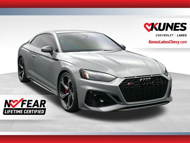 Gray 2022 Audi RS 5 2.9T quattro AWD Coupe All-Wheel Drive 8-Speed Automatic