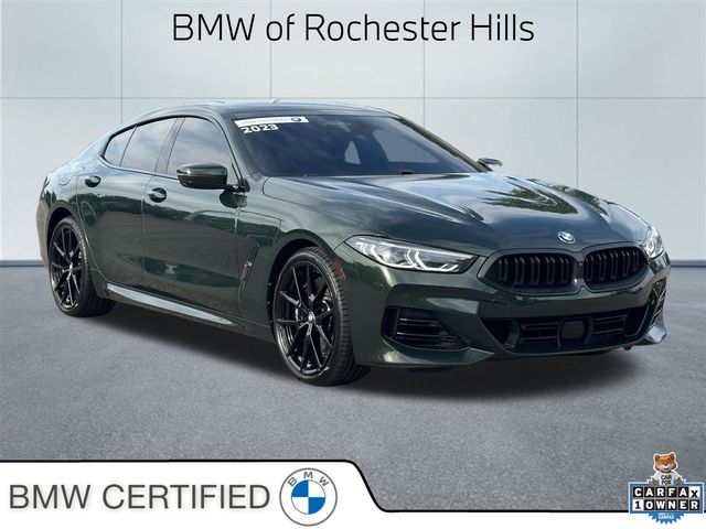 San Remo Green Metallic 2023 BMW 8 Series Coupe All-Wheel Drive 8-Speed Automatic