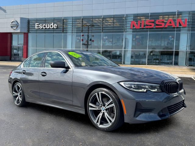 Mineral Gray Metallic 2020 BMW 3 Series Sedan Rear-Wheel Drive 8-Speed Automatic