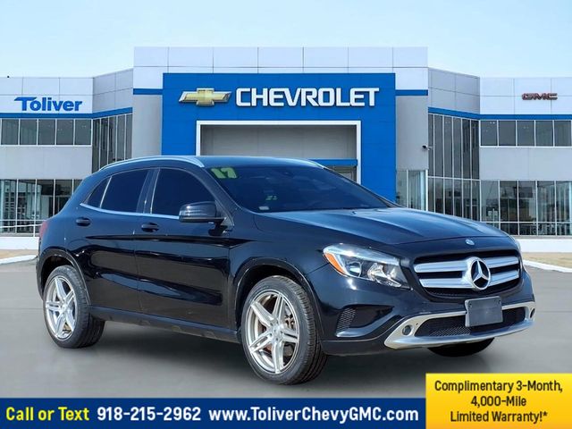 Black 2017 Mercedes-Benz GLA SUV / Crossover Front-Wheel Drive 7-Speed Automatic