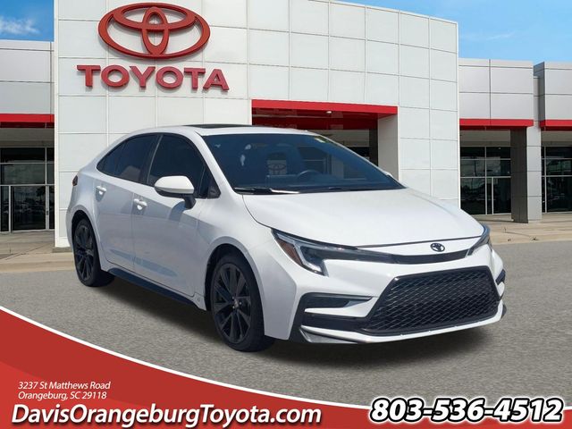 2023 Toyota Corolla XSE White at Davis Toyota of Orangeburg