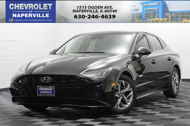 Onyx Black 2023 Hyundai Sonata Sedan Front-Wheel Drive 8-Speed Automatic