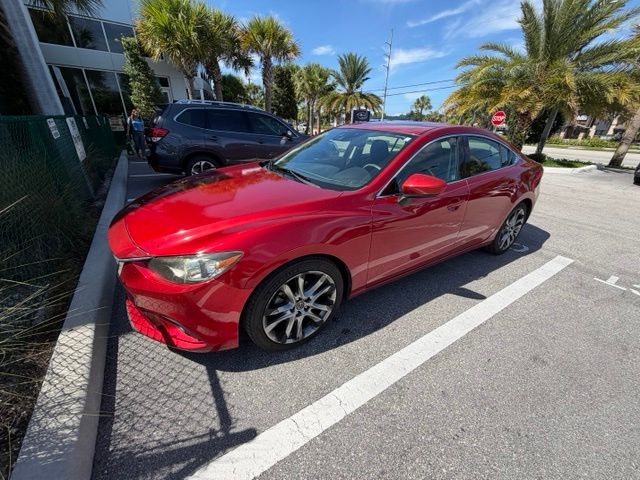 Soul Red Metallic 2014 Mazda MAZDA6 i Grand Touring Sedan Front-Wheel Drive 6-Speed Automatic