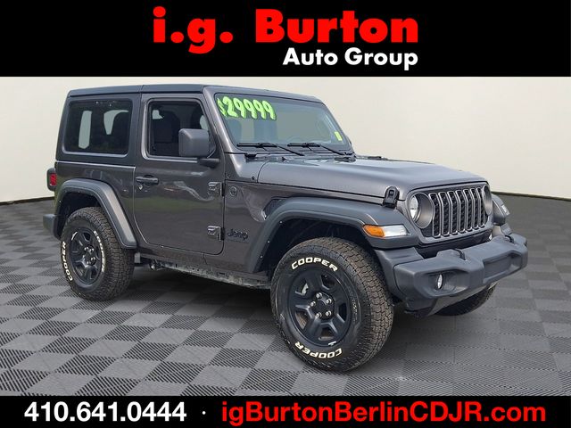 Crystal Metallic 2025 Jeep Wrangler SUV / Crossover Four-Wheel Drive 6-Speed Manual