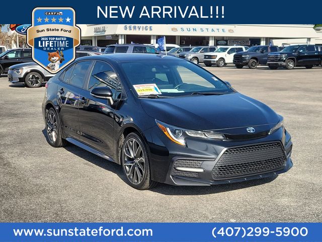 Black Sand Pearl 2022 Toyota Corolla SE Apex FWD Sedan Front-Wheel Drive Continuously Variable Transmission