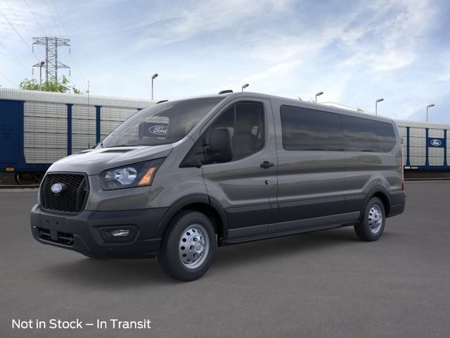 Carbonized Gray Metallic 2026 Ford Transit Passenger 350 XL Low Roof LB AWD Van All-Wheel Drive