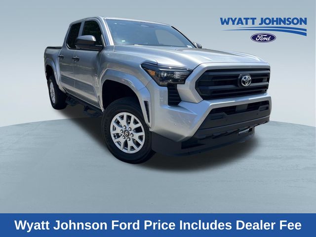 Silver 2024 Toyota Tacoma Pickup Truck Four-Wheel Drive 8-Speed Automatic
