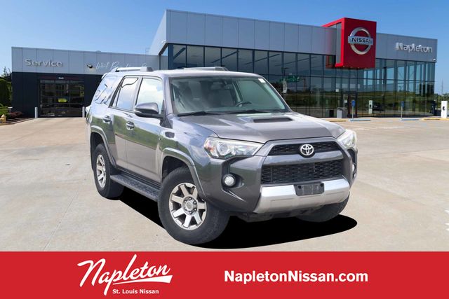 Magnetic Gray Metallic 2015 Toyota 4Runner SUV / Crossover Four-Wheel Drive 5-Speed Automatic Overdrive