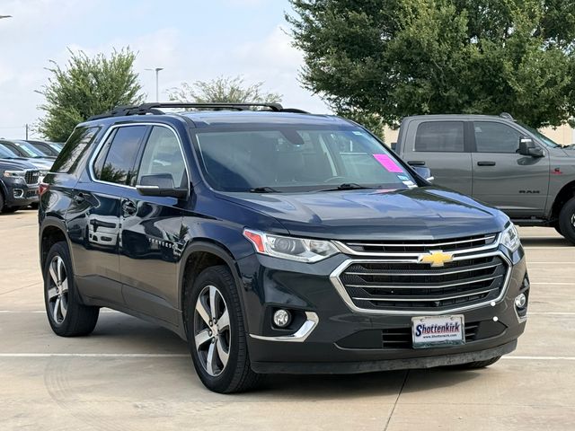 Used 2021 Chevrolet Traverse 3LT with VIN 1GNEVHKW7MJ217981 for sale in Prosper, TX