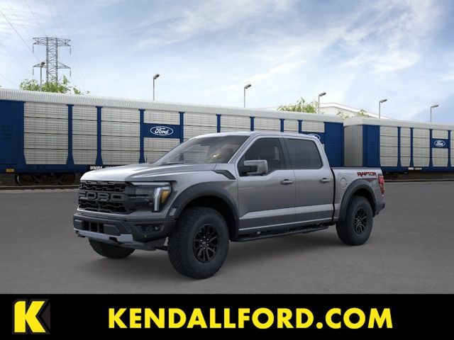 Gray 2026 Ford F-150 Raptor SuperCrew 4WD Pickup Truck Four-Wheel Drive Automatic