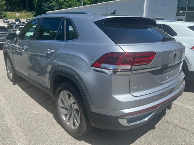 2023 Volkswagen Atlas Cross Sport 3.6L V6 SE w/Technology Silver at Sutliff Volkswagen