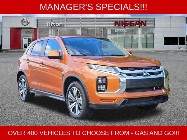 Orange 2024 Mitsubishi Outlander Sport ES AWC SUV / Crossover All-Wheel Drive Continuously Variable Transmission