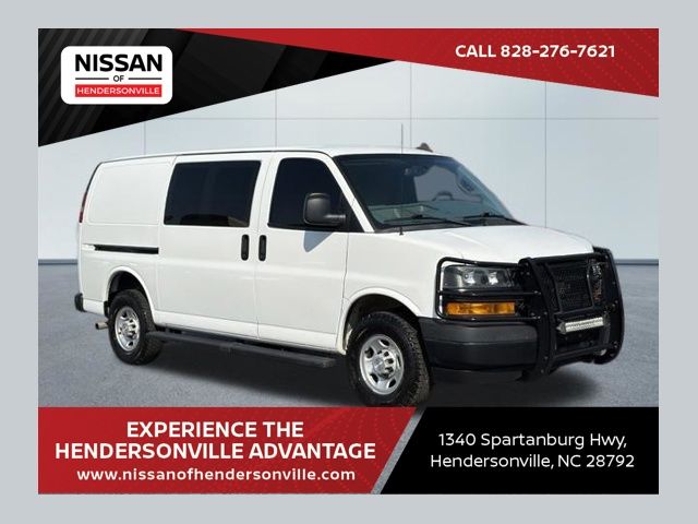 Summit White 2018 Chevrolet Express Cargo Van Rear-Wheel Drive 8-Speed Automatic Overdrive