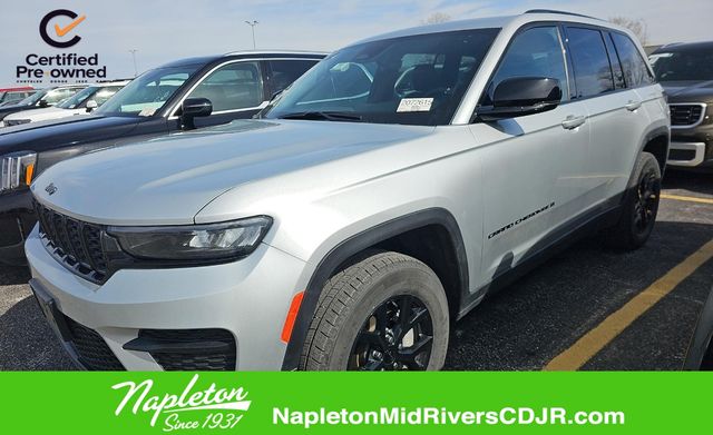 Silver Zynith 2025 Jeep Grand Cherokee Altitude 4WD SUV / Crossover Four-Wheel Drive 8-Speed Automatic