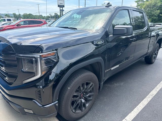 Onyx Black 2024 GMC Sierra 1500 Elevation Crew Cab 4WD Pickup Truck Four-Wheel Drive 8-Speed Automatic