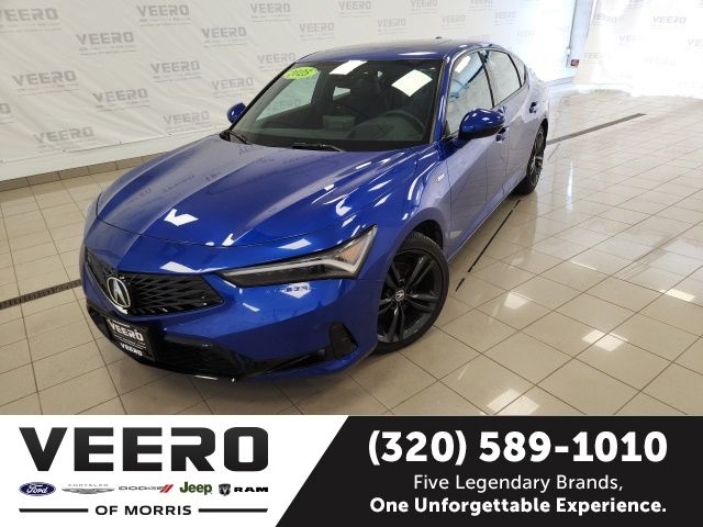 Apex Blue Pearl 2025 Acura Integra Sedan Front-Wheel Drive 6-Speed Manual