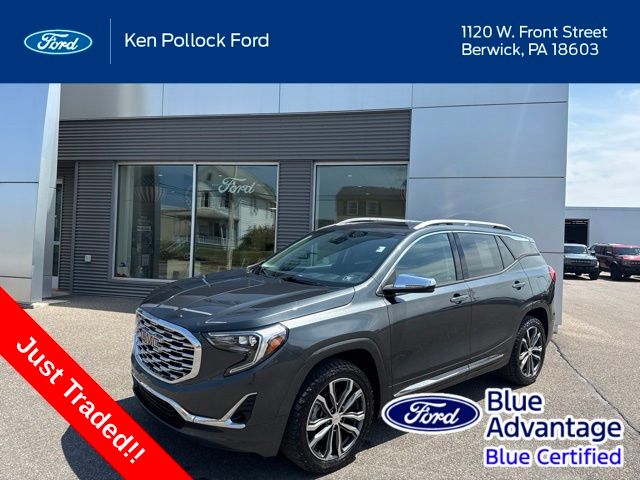 Graphite Gray Metallic 2019 GMC Terrain SUV / Crossover Four-Wheel Drive 9-Speed Automatic