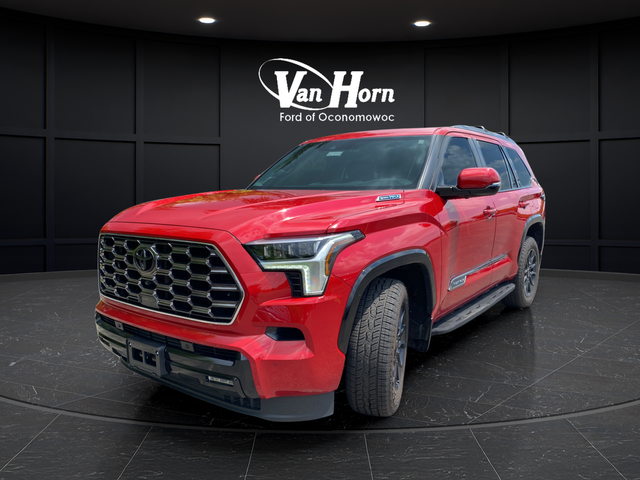 Used 2025 Red Toyota Platinum image 3