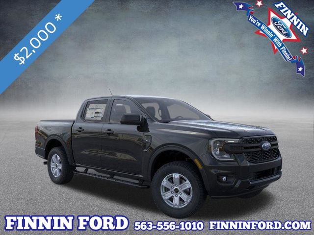 Shadow Black 2026 Ford Ranger Pickup Truck Four-Wheel Drive Automatic