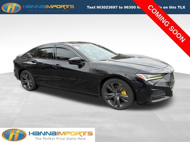 Majestic Black Pearl 2022 Acura TLX SH-AWD with A-Spec Package Sedan All-Wheel Drive Automatic