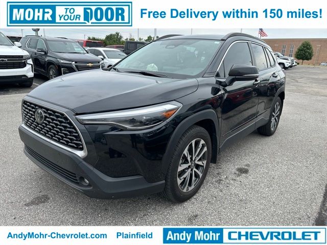 Jet Black 2023 Toyota Corolla Cross SUV / Crossover All-Wheel Drive Continuously Variable Transmission