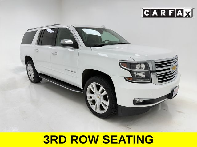 Summit White 2017 Chevrolet Suburban SUV / Crossover Four-Wheel Drive 6-Speed Automatic Overdrive