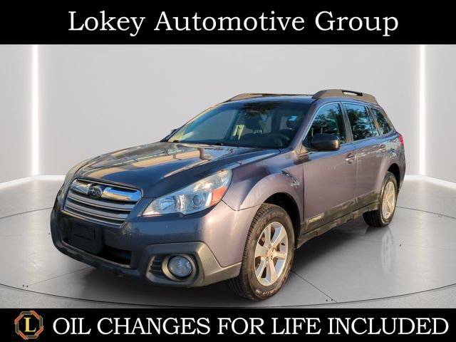Carbide Gray Metallic 2014 Subaru Outback Wagon All-Wheel Drive Continuously Variable Transmission