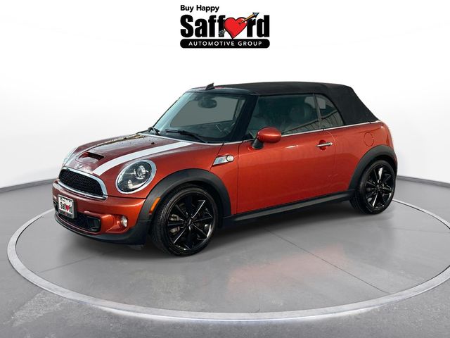 Chili Red 2013 MINI Cooper Convertible Front-Wheel Drive 6-Speed Automatic