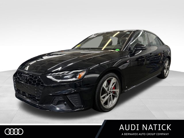Mythos Black Metallic 2024 Audi A4 Sedan All-Wheel Drive 7-Speed Automatic