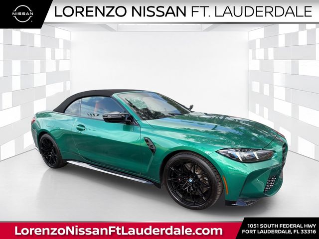 Isle of Man Green Metallic 2026 BMW M4 Convertible All-Wheel Drive 8-Speed Automatic