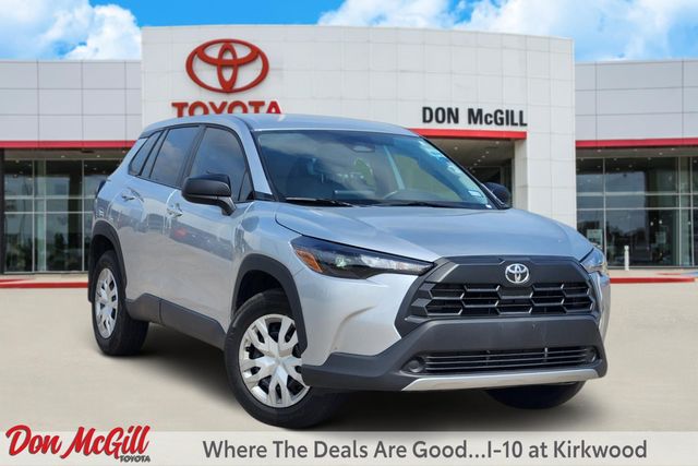 2026 Toyota Corolla Cross L Silver at Classic Elite Chevrolet Sugar Land