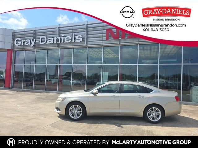 Champagne Silver Metallic 2014 Chevrolet Impala Sedan Front-Wheel Drive 6-Speed Automatic Overdrive
